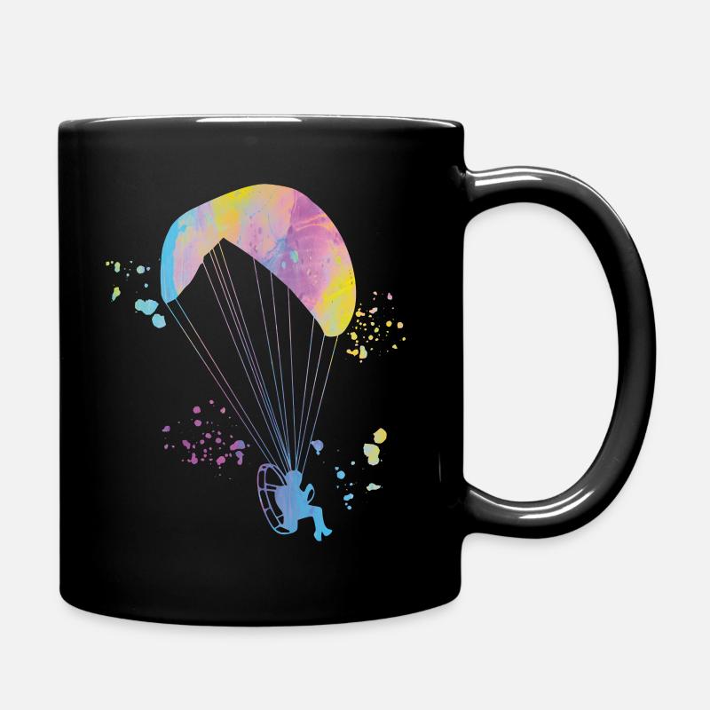 Parapente motorisé Paramoteur Paramoteur - Mug uni - noir