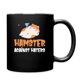 Hamsters vs Haters Mangeurs de rongeurs mignons - Mug uni - noir - Droite