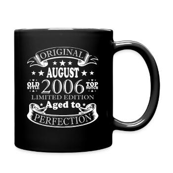 Août 2006 - Réalisé en août 2006 - Millésime 2006 - Mug uni - noir - Droite