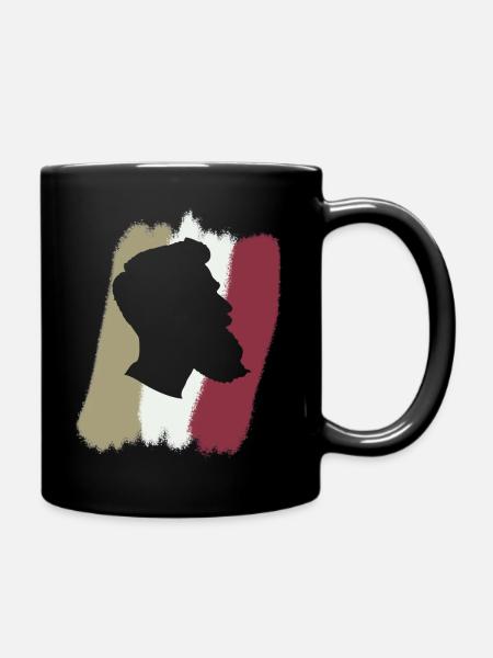 Bart Gentleman Sir - Tasse einfarbig - Schwarz