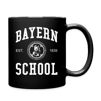 Bayern School Hochschule University Schule Uni - Full Colour Mug - black - Right