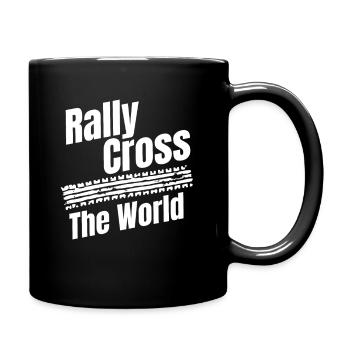 Rallycross The World Funny Autosport Motorsport - Full Colour Mug - black - Right