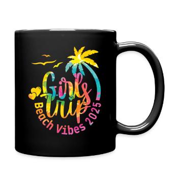 Week-end entre filles Beach Vibes 2025 - Mug uni - noir - Droite