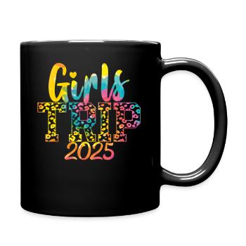 Week-end Filles Femmes Filles Voyage 2025 - Mug uni - noir - Droite