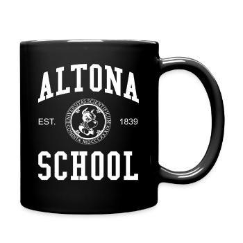 Hamburg Altona School Hochschule University Schule - Full Colour Mug - black - Right