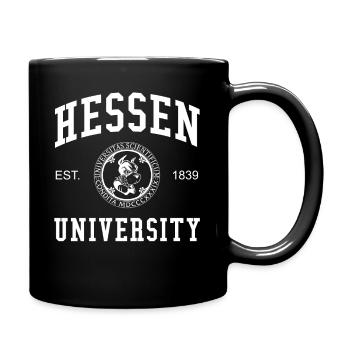 Hessen University University University of Applied Sciences - Full Colour Mug - black - Right