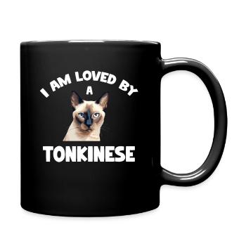 Je m’en sors d’un - Mug uni - noir - Droite