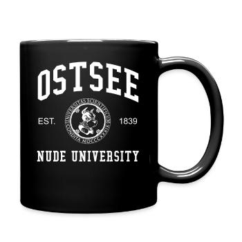 Baltic Sea Nude University University University University - Full Colour Mug - black - Right