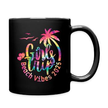 Week-end entre filles Beach Vibes 2025 - Mug uni - noir - Droite