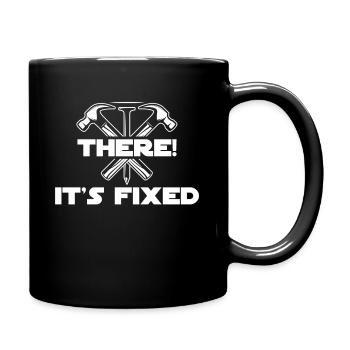 Never Better, Funny Craftsman, Contractor, - Full Colour Mug - black - Right