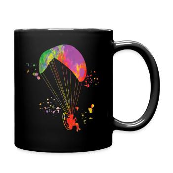 Parapente motorisé Paramoteur Paramoteur - Mug uni - noir - Droite