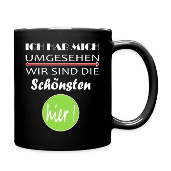 Un dicton drôle pour chaque femme et chaque homme - Mug uni - noir - Droite