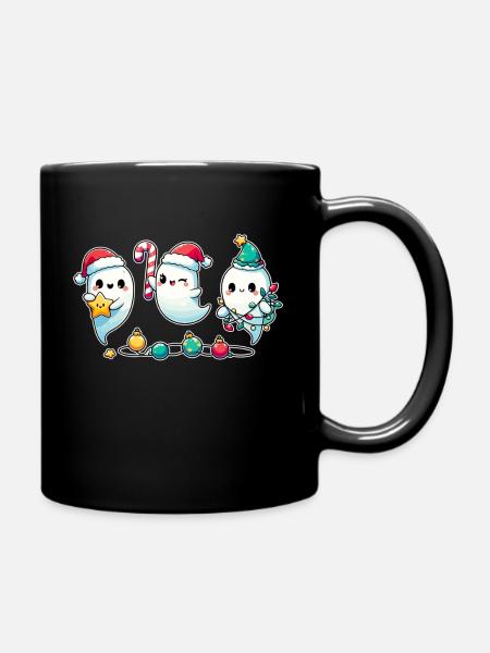 Fantômes pour les fantômes de Noël - Mug uni - noir