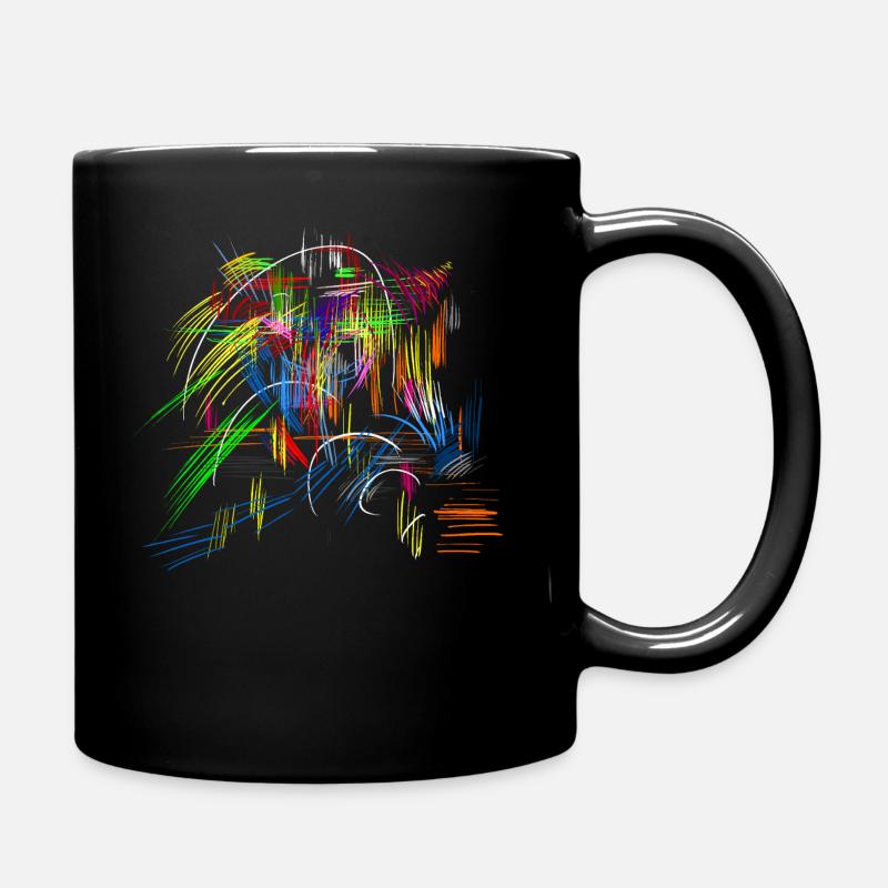 abstrait - Mug uni - noir