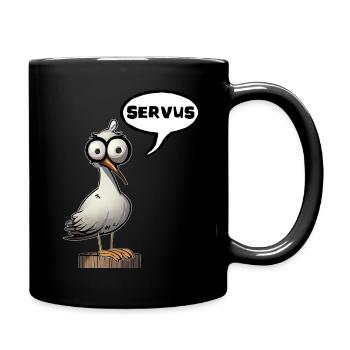 Servus - Full Colour Mug - black - Right