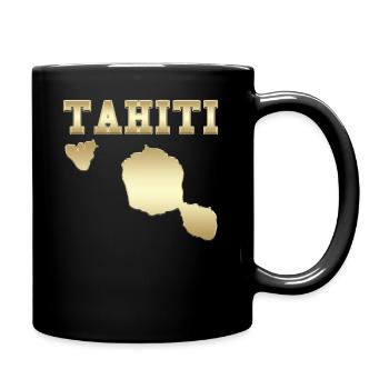 Tahiti Gold Precious Island Männer Frauen Und Kinder - Tasse einfarbig - Schwarz - Rechts