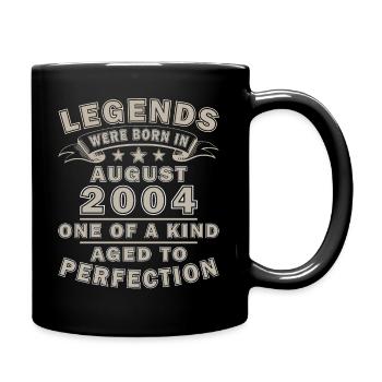 20ème Anniversaire Original Août 2004 Millésime 2004 - Mug uni - noir - Droite