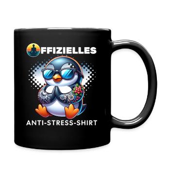 Méditation & Yoga Officiel Anti Stress - Mug uni - noir - Droite