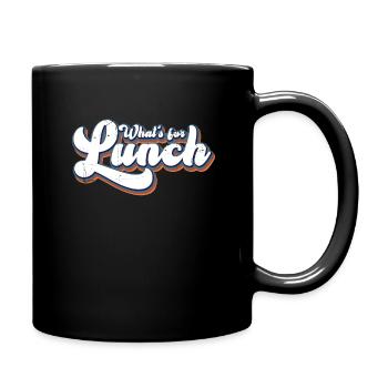 What's For Lunch? - Full Colour Mug - black - Right