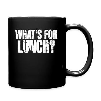What's For Lunch? - Full Colour Mug - black - Right