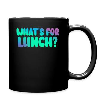 What's For Lunch? - Full Colour Mug - black - Right
