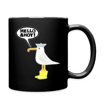 Hello Ahoy! - Full Colour Mug - black - Right