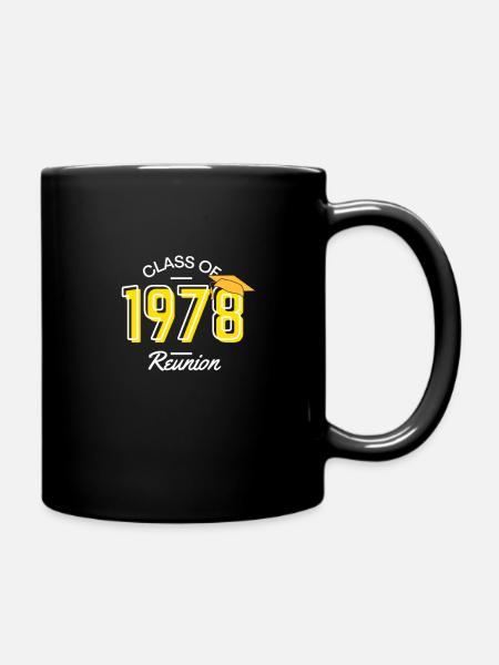Class of 1978 Reunion - Full Colour Mug - black