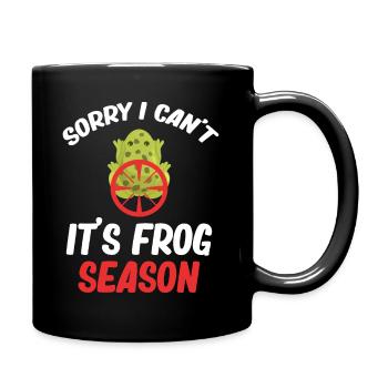 Désolé, je ne peux pas. C’est le receveur - Mug uni - noir - Droite