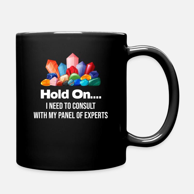 Warten Sie... Ich Muss Mich Mit Einem - Tasse einfarbig - Schwarz