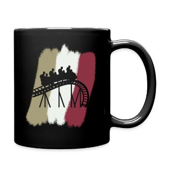 Rummel Riesenrad - Tasse einfarbig - Schwarz - Rechts