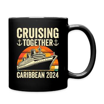 Croisière dans les Caraïbes 2024 - Mug uni - noir - Droite