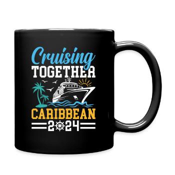 Croisière en famille dans les Caraïbes 2024 - Mug uni - noir - Droite