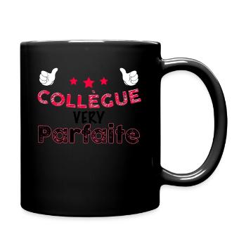 Co-worker very perfect woman - Full Colour Mug - black - Right