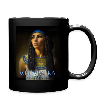 Cleopatra Queen of Egypt - Full Colour Mug - black - Right