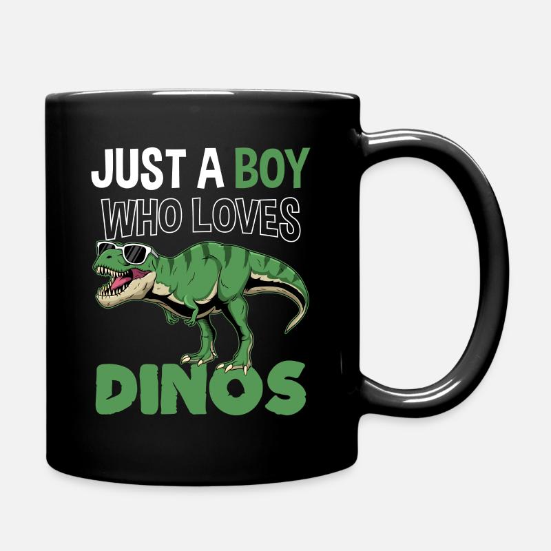 Trex Tyrannosaurus Rex T-Rex Dino Dinosaure - Mug uni - noir