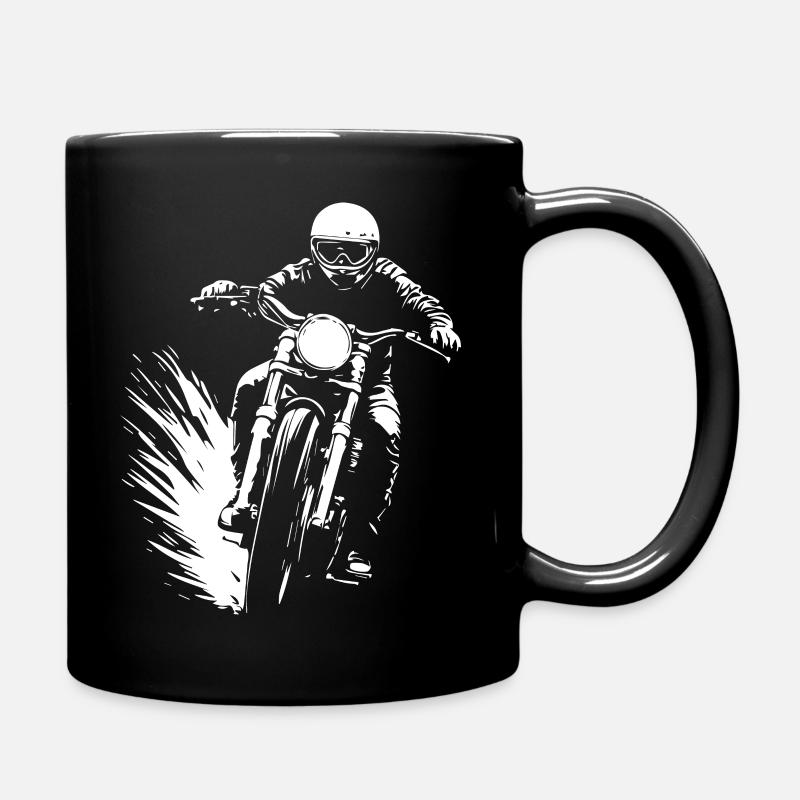 Cadeau Motard Motard - Mug uni - noir