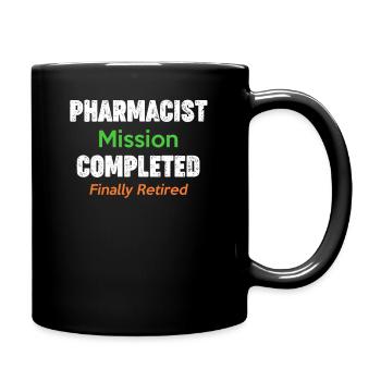 Mission pharmacienne terminée, Propofol - Mug uni - noir - Droite