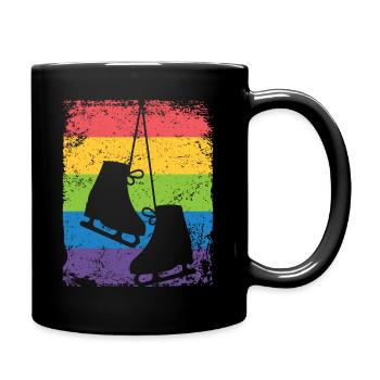 Patinage artistique Patinage artistique Patinage sur glace - Mug uni - noir - Droite