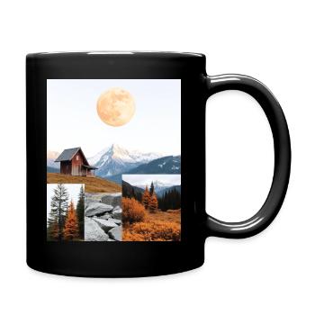 Hut. - Full Colour Mug - black - Right