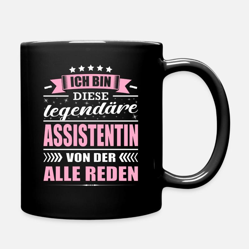 Ich Bin Diese Legendäre Assistentin Büro - Tasse einfarbig - Schwarz