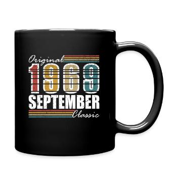 September 1969 Birthday Gift September 1969 - Full Colour Mug - black - Right
