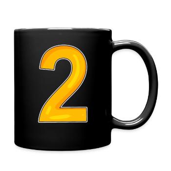 2 - Tasse einfarbig - Schwarz - Rechts