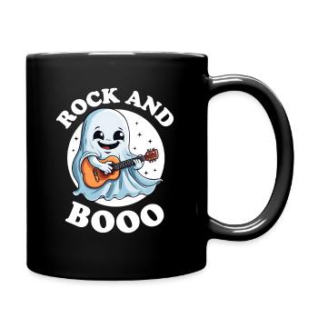 Rock et Booo - Mug uni - noir - Droite