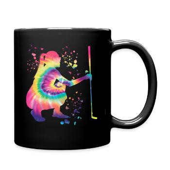 Golfer Colorsplash Kinder Miniaturgolf - Tasse einfarbig - Schwarz - Rechts