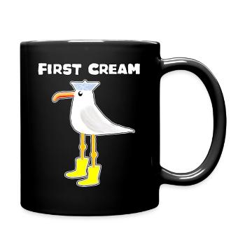 Première Crème Licorne Côtière - Mug uni - noir - Droite