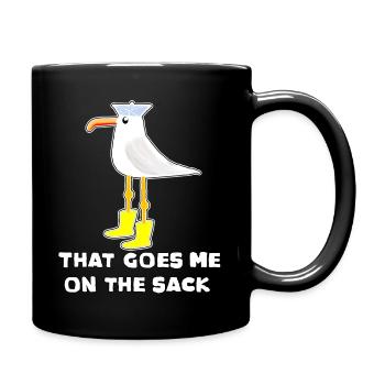 Ça va moi sur le sac Küsten Einhorn - Mug uni - noir - Droite