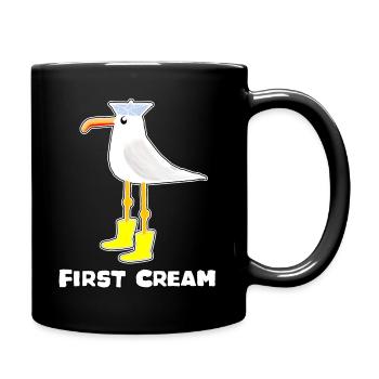 Première Crème Licorne Côtière - Mug uni - noir - Droite