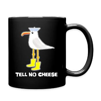 Coastal Unicorn German Proverb - English - Full Colour Mug - black - Right