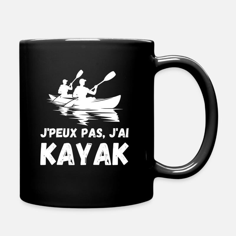 Canoë kayak - Mug uni - noir