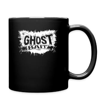 Ghost Bait Geisterköder Banner Paranormales Design - Tasse einfarbig - Schwarz - Rechts